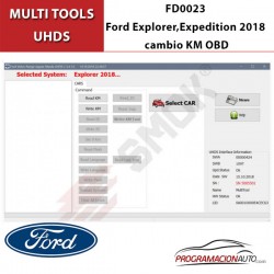 FD0023 Ford Explorer,Expedition 2018 cambio KM OBD
