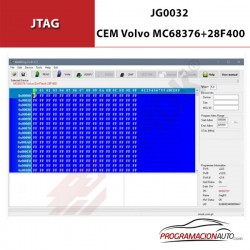 Activación JTAG JG0032 CEM Volvo MC68376+28F400