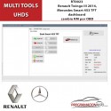 RT0023 Renault Twingo III 2014,Mercedes Smart 453 TFT cambio KM por OBD