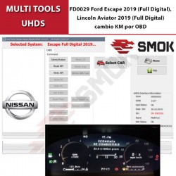 FD0029 Ford Escape 2019, Lincoln Aviator 2019  change KM by OBD