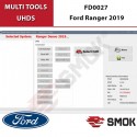FD0027 Ford Ranger 2019 lectura identificador y cambio km por OBD