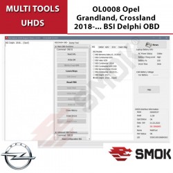 OL0008 Opel Grandland, Crossland 2018-... BSI Delphi OBD