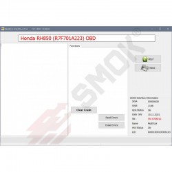 EU0048 AirBag Honda Clear Crash, Erase Errors OBD