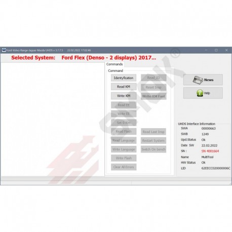 FD0038 Ford Flex Denso 2017-... , Ford Fusion 2011-...OBD