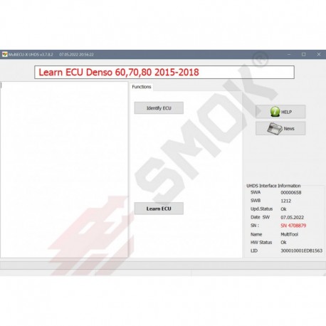 VO0018 Learn Volvo ECU Denso (SH72546R) 40/60/70/80 2014-2018