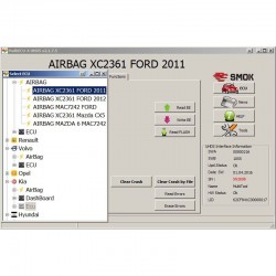 AB0010 Ford/Volvo Clear Crash by OBD