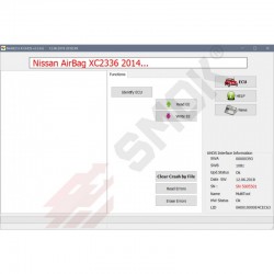 AB0017 Nissan AirBag XC2336 2014-... OBD