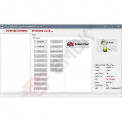 FD0013 Ford Mustang 2015-... KM OBD