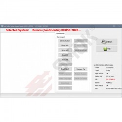 FD0036 Ford Bronco, Maveric Dashboard Continental RH850 2020-...